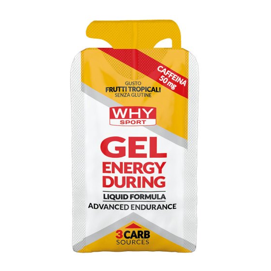 Why Sport Gel Energy During 30ml Frutti di Bosco